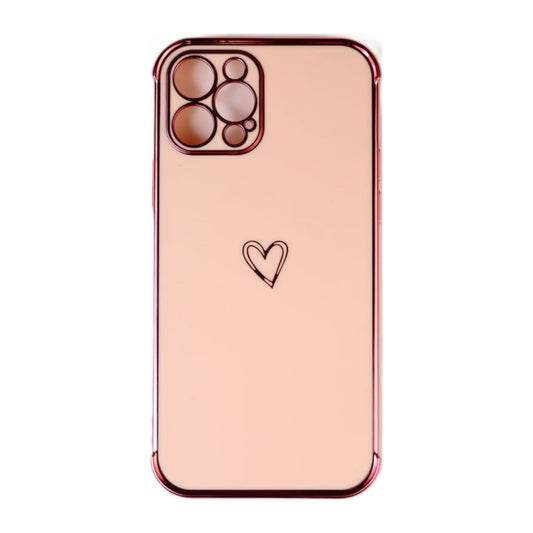Heart Electroplate (Pink)