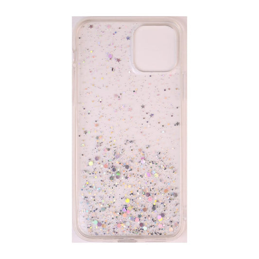 Glitter Case (White Transparent )