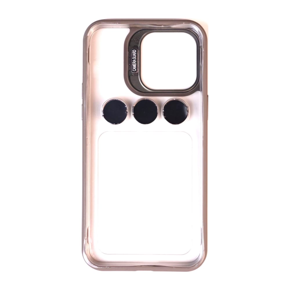 Frame & Lens Protector & Kickstand (Grey Transparent)