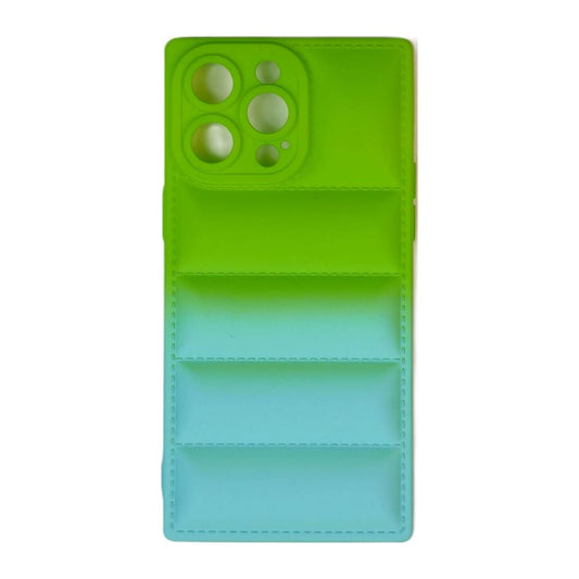 Soft Squares Color Fade Case (Blue Green)
