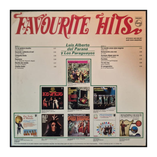 Luis Alberto Del Paraná Y Los Paraguayos: Favourite Hits