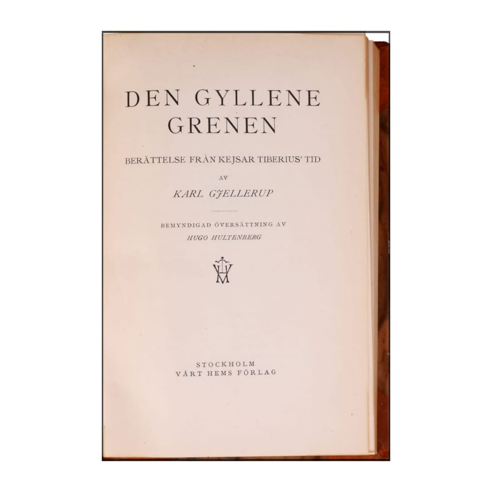 Karl Gjellerup: Den Gyllene Grenen