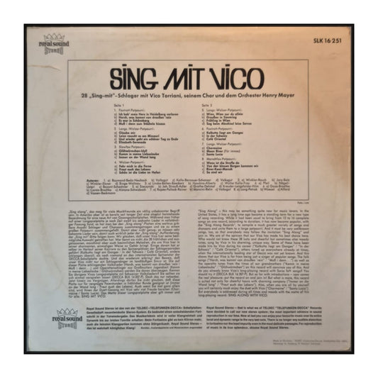 Vico Torriani: Sing Mit Vico
