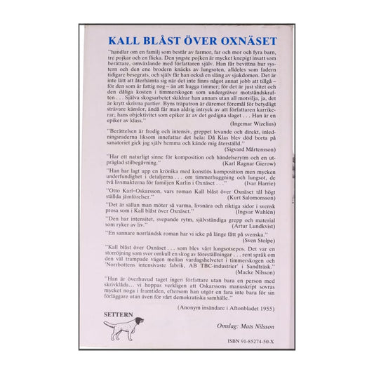 Otto Karl-Oskarsson: Kall Blåst Över Oxnäset