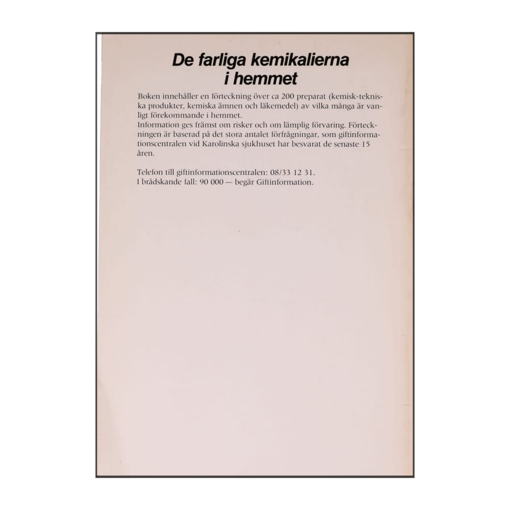 Sue Edlundh: Är Det Farligt?