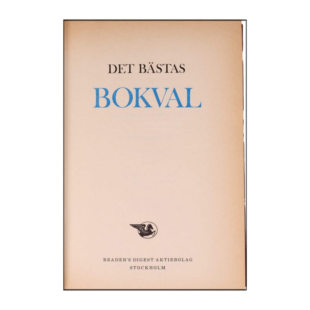 Reader’S Digest: Det Bästas Bokval: 9170300828 Hajen 2