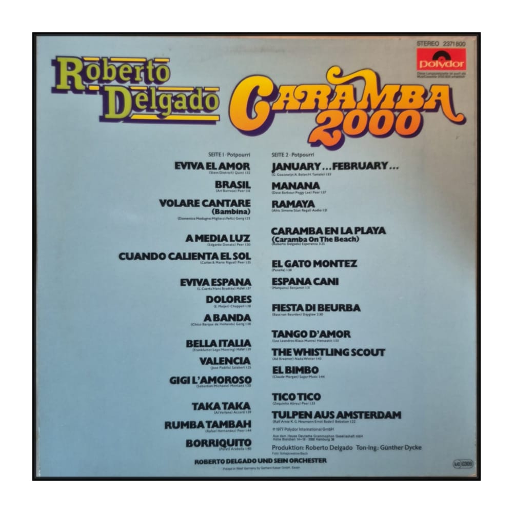 Roberto Delgado: Caramba 2000