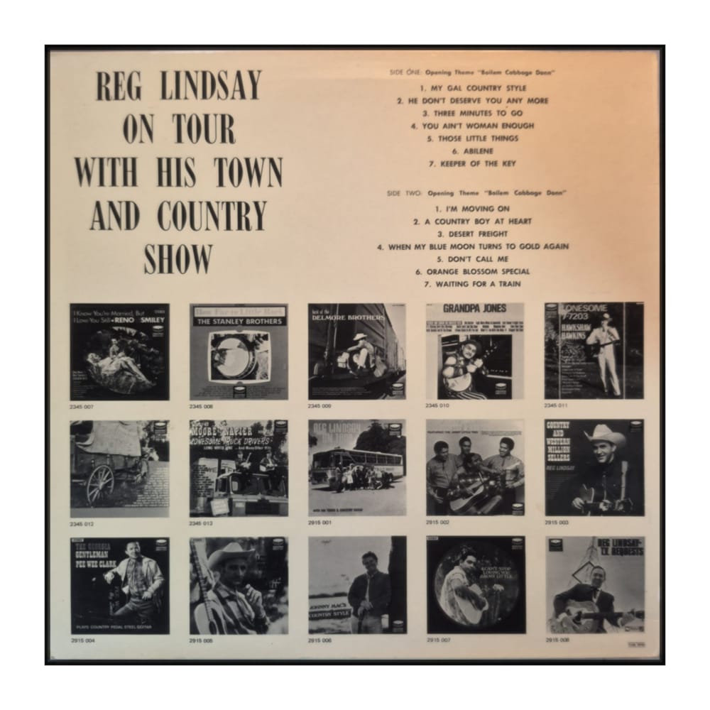 Reg Lindsay: On Tour (With His Town & Country Show)