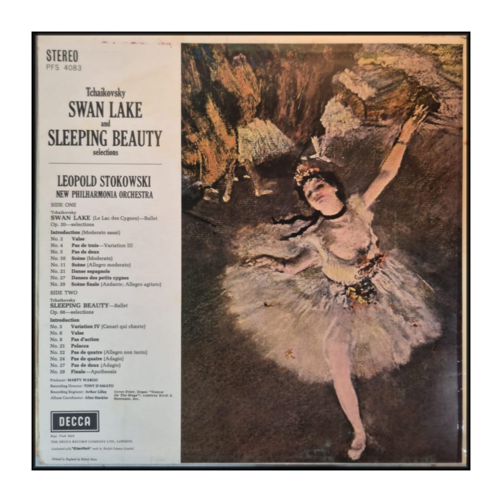 Leopold Stokowski & New Philharmonia Orchestra: Tchaikovsky Swan Lake And Sleeping Beauty Selections