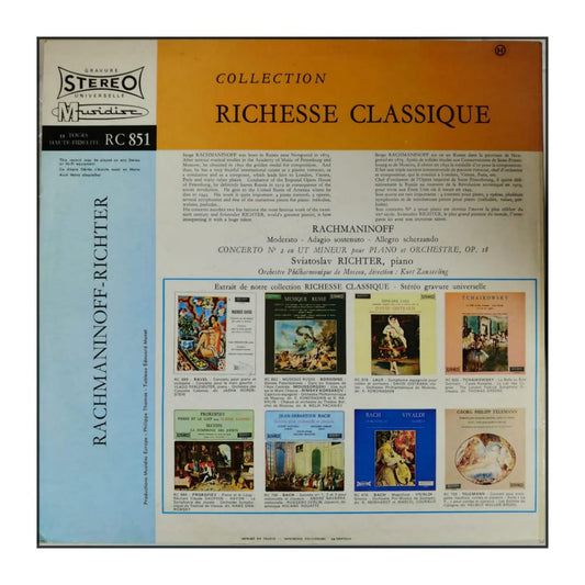 Sergei Vasilyevich Rachmaninoff & Sviatoslav Richter