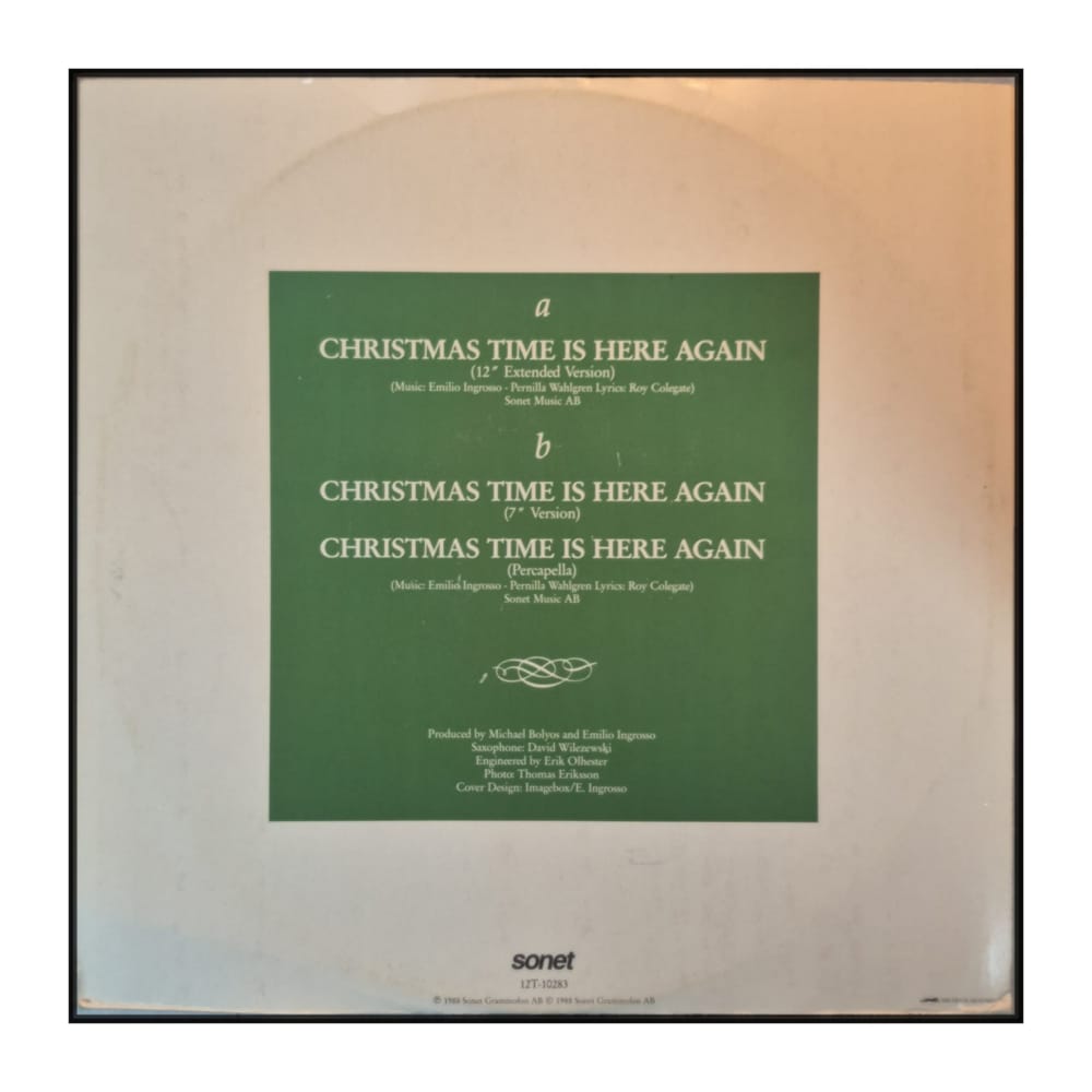 Roger Pontare & Pernilla Wahlgren: Christmas Time Is Here Again