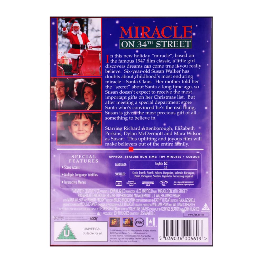Miracle On 34Th Street