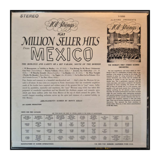 101 Strings: Million Seller Hits From Mexico
