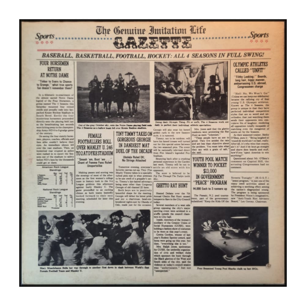 The Four Seasons: The Genuine Imitation Life Gazette