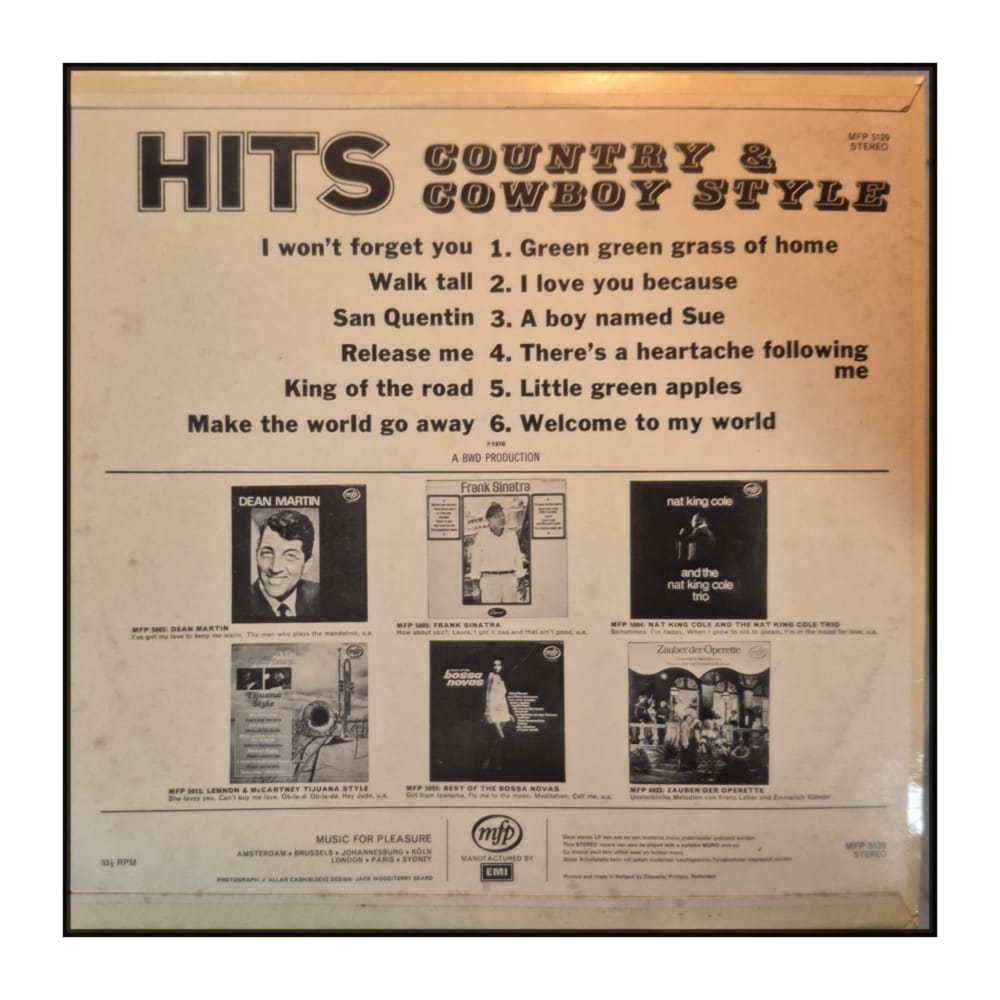 Hits Country & Cowboy Style