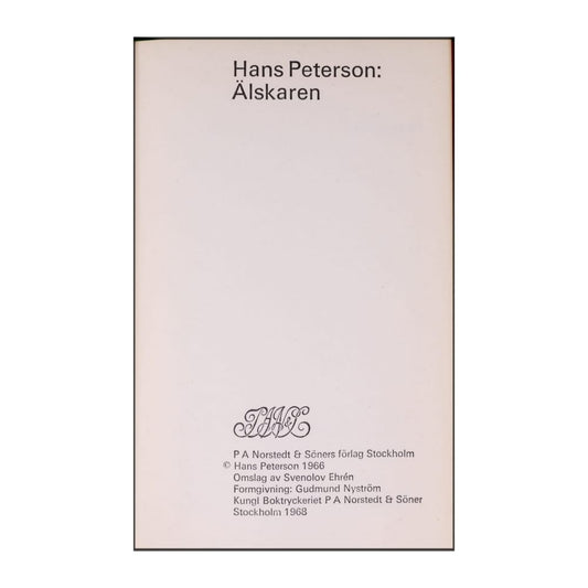 Hans Peterson: Älskaren