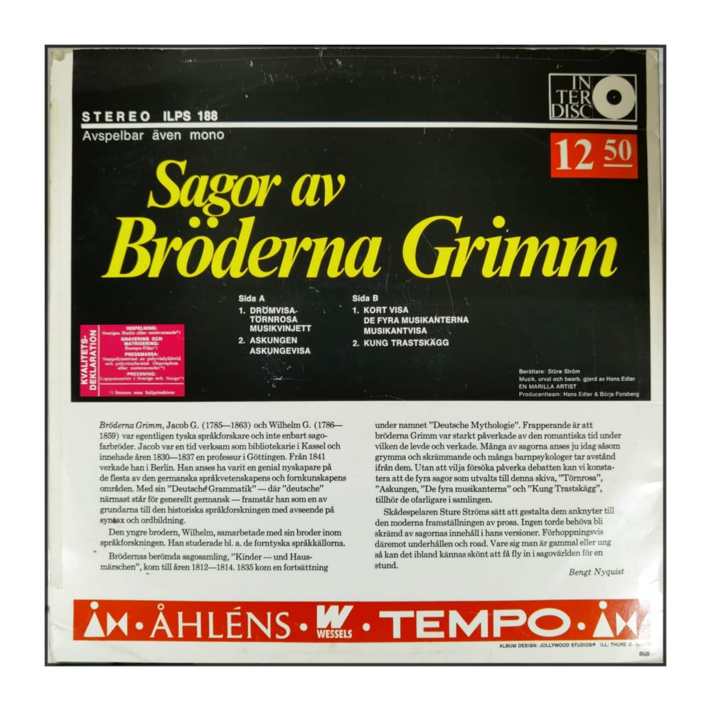 Bröderna Grimm: Sagor Av Bröderna Grimm