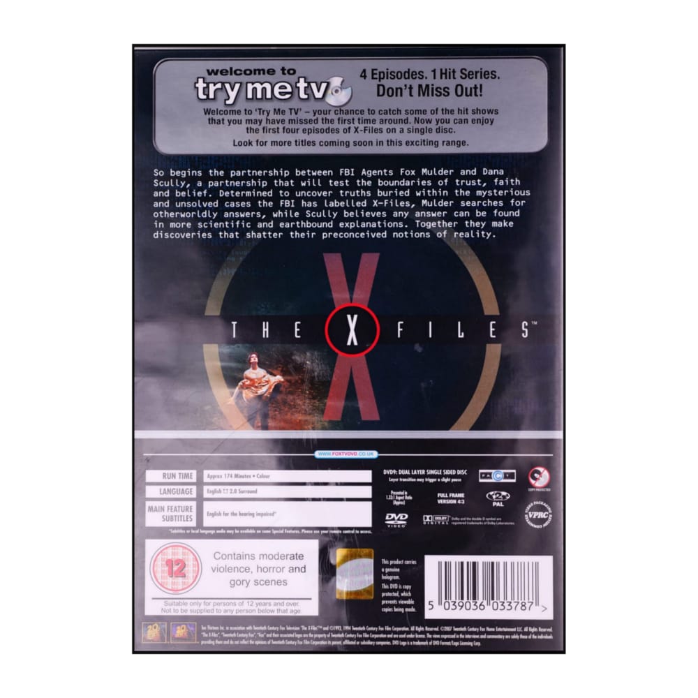 The X-Files 1 E1-4