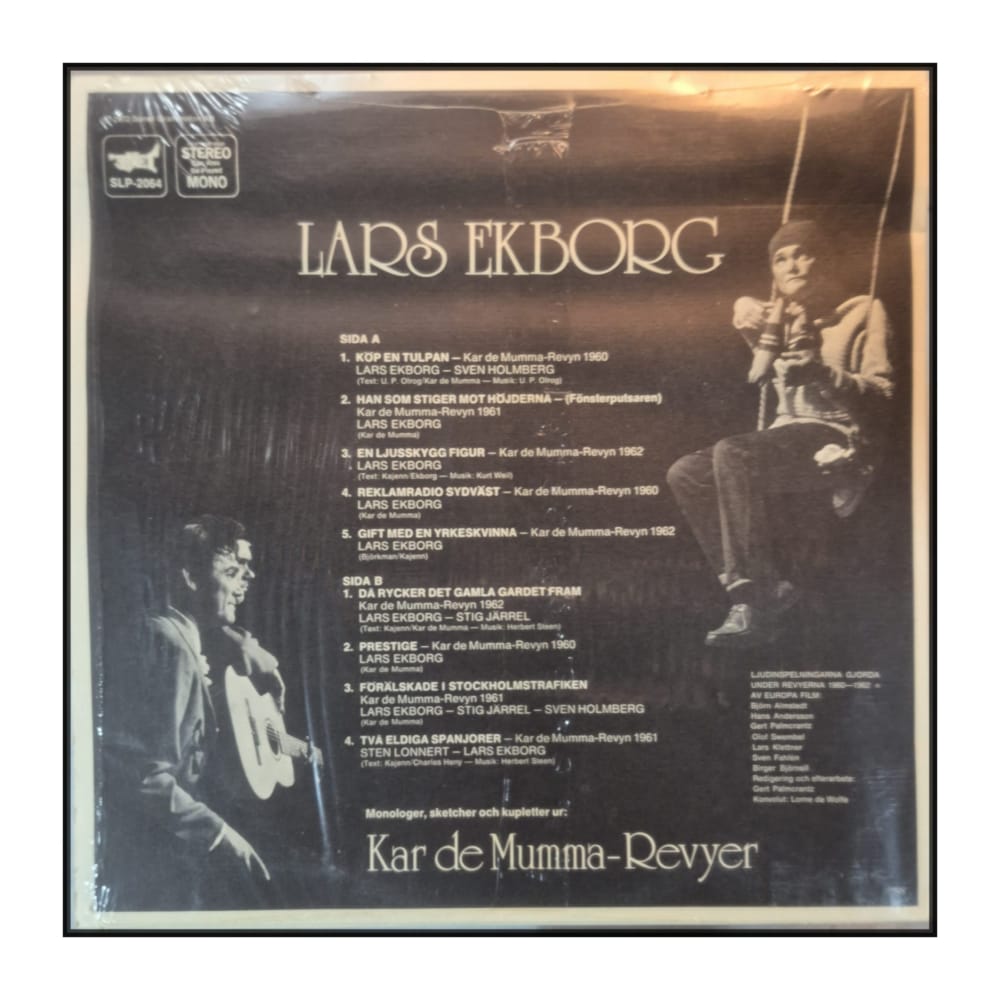 Lars Ekborg: Kar De Mumma-Revyer
