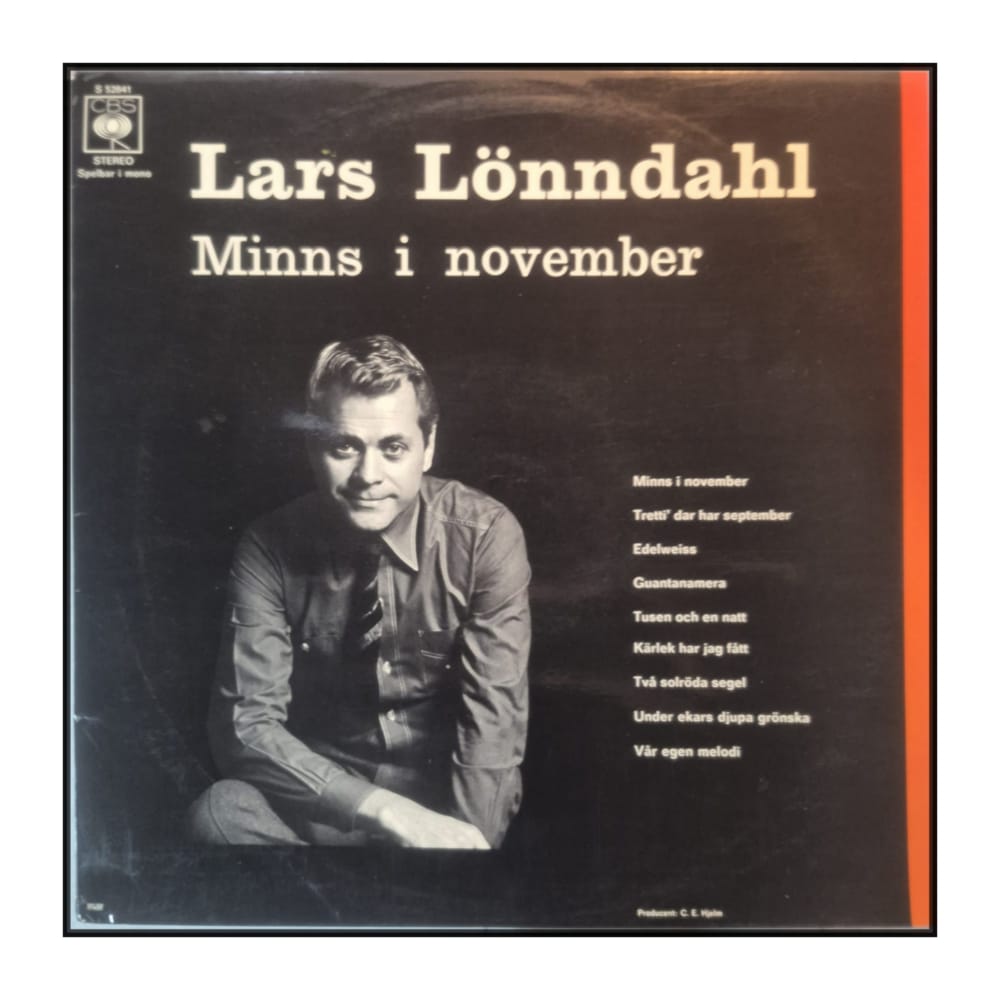 Lars Lönndahl: Minns I November