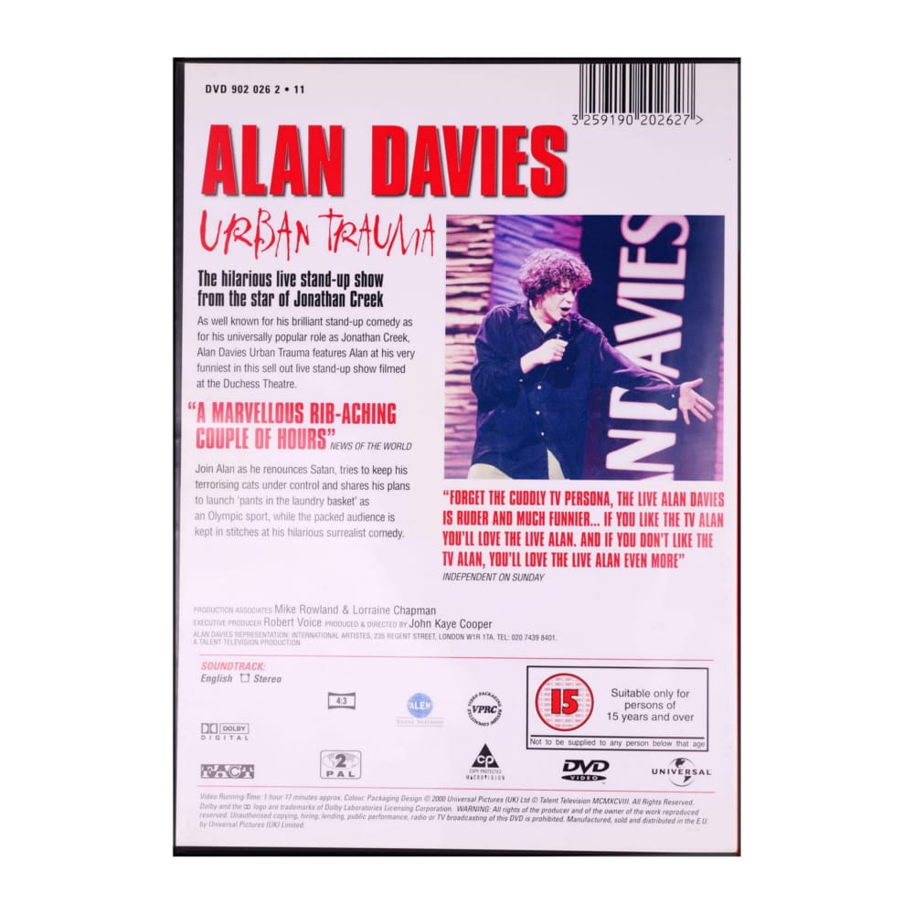 Alan Davies Urban Trauma