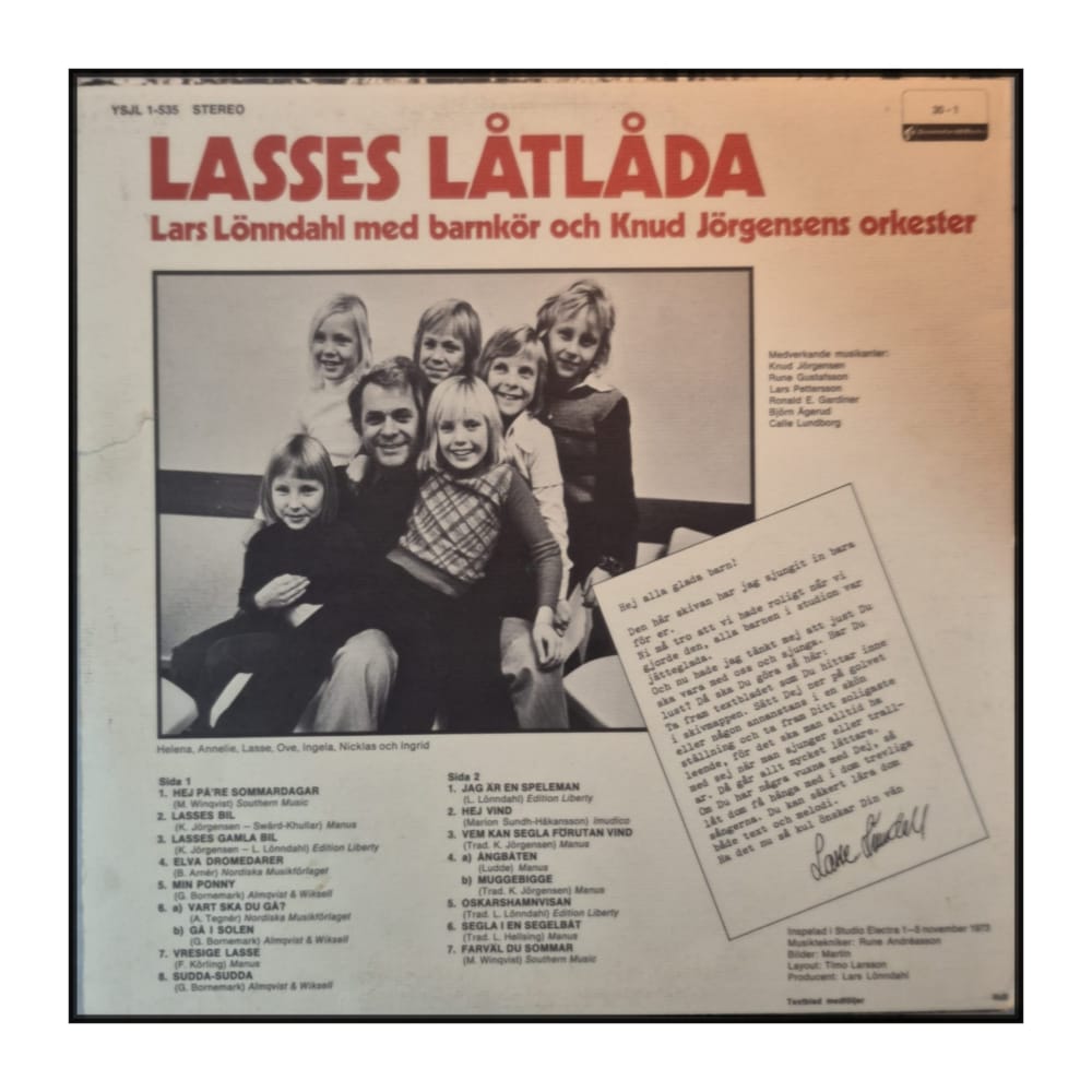 Lars Berghagen: Lasses Låtlåda