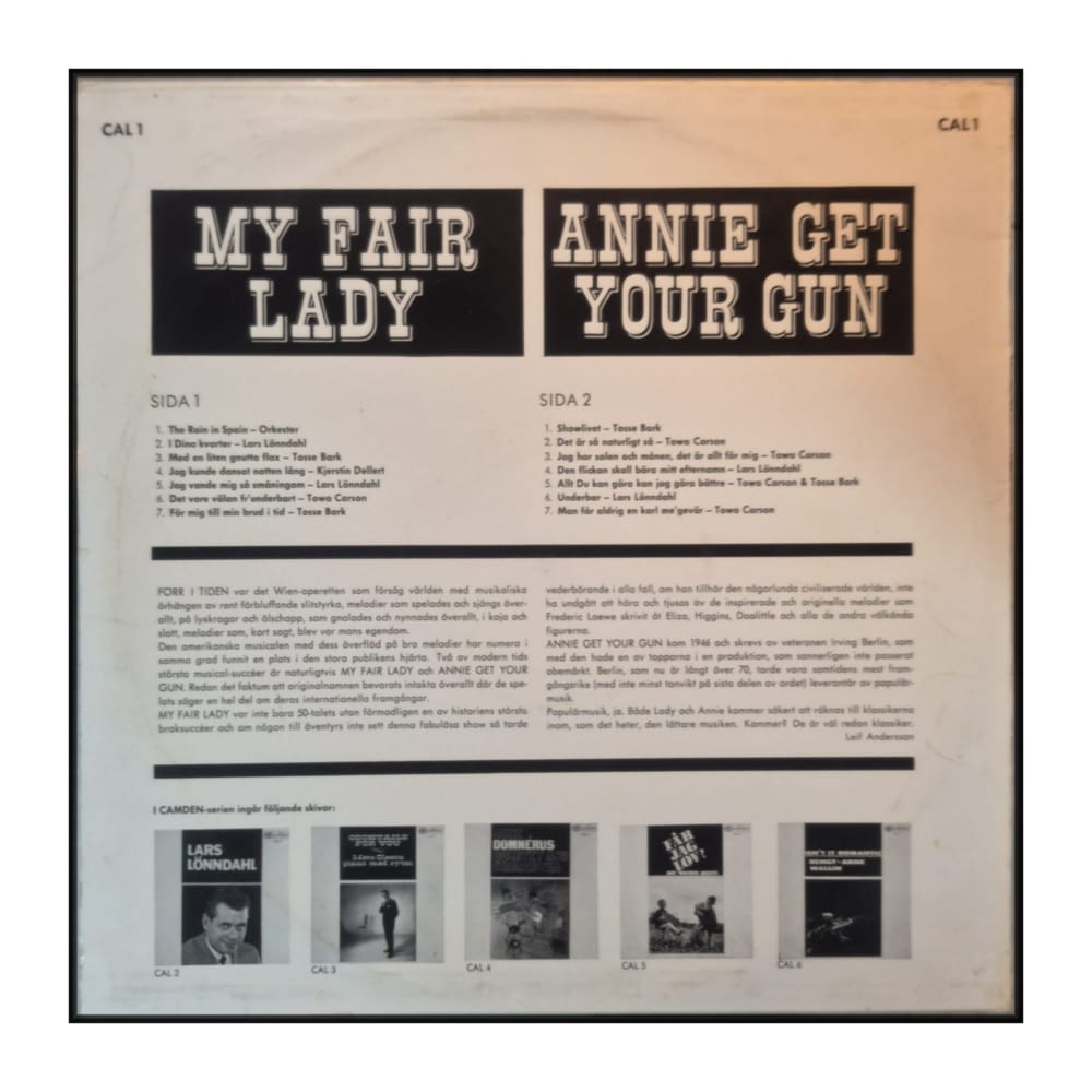 My Fair Lady + Annie Get Your Gun