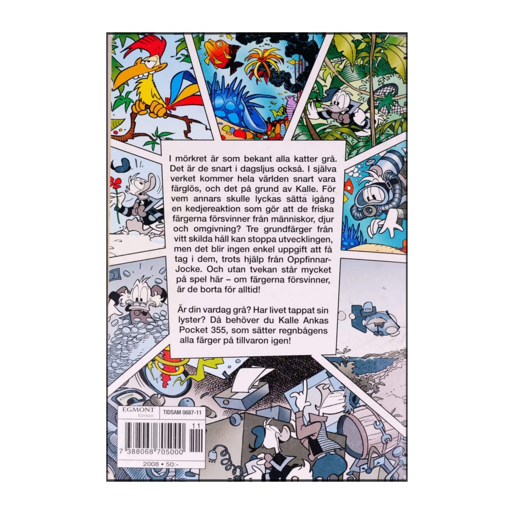 Kalle Ankas Pocket 355 - Färg I Fara