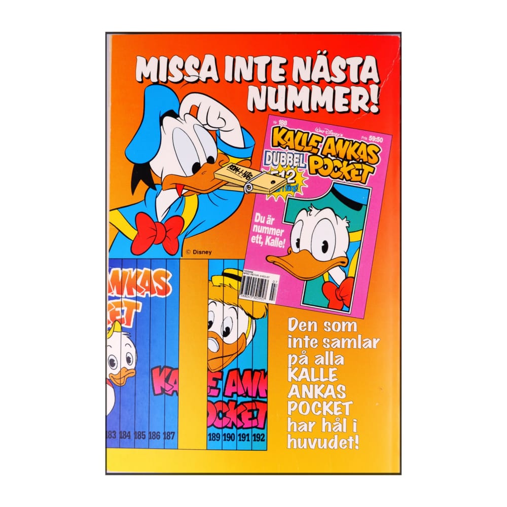 Kalle Ankas Pocket 187 - Sista Skriket, Kalle!