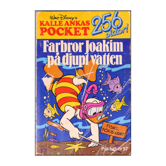 Kalle Ankas Pocket 57 - Farbror Joakim På Djupt Vatten