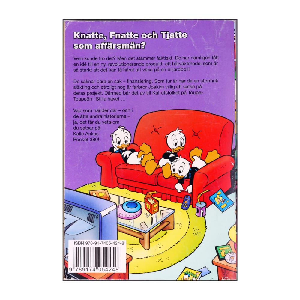 Kalle Ankas Pocket 380 - Det Hänger På Håret