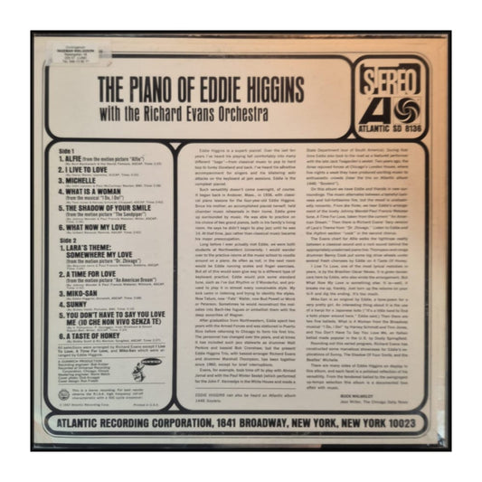 Eddie Higgins: The Piano Of Eddie Higgins