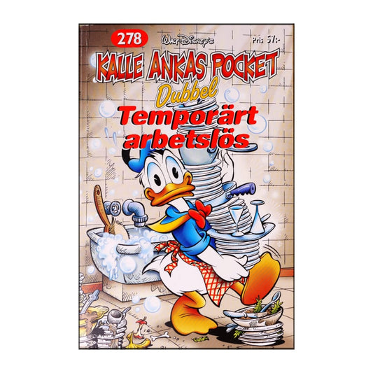 Kalle Ankas Pocket Dubbel 278 Temporärt Arbetslös