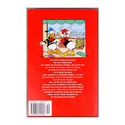 Kalle Ankas Pocket Dubbel 278 - Temporärt Arbetslös