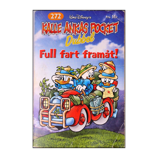 Kalle Ankas Pocket Dubbel 272 Full Fart Framåt