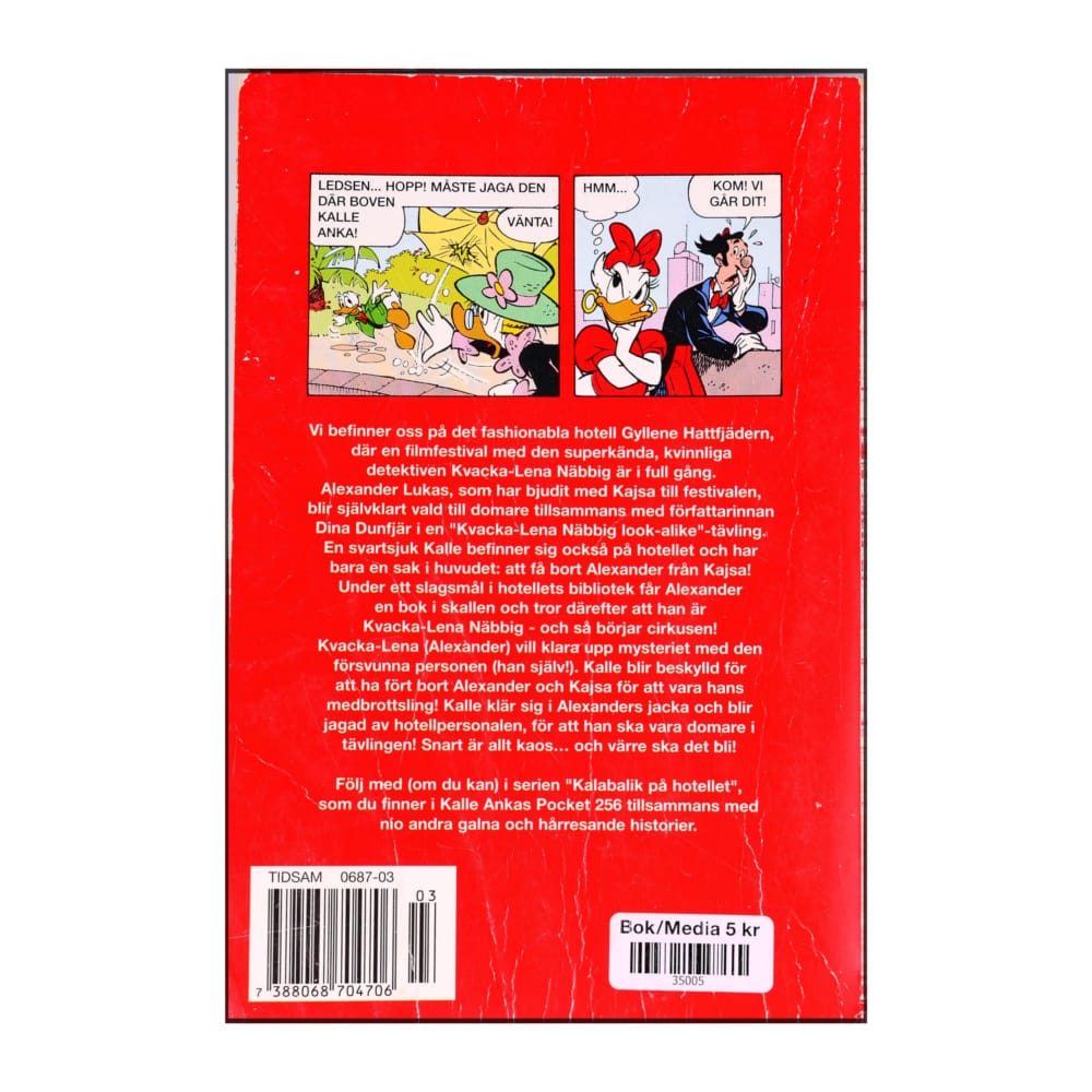 Kalle Ankas Pocket 256 - Kalabalik På Hotellet
