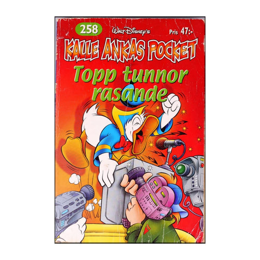 Kalle Ankas Pocket 258 - Topp Tunnor Rasande
