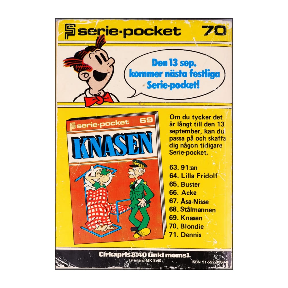 Serie-Pocket 70 - Blondie