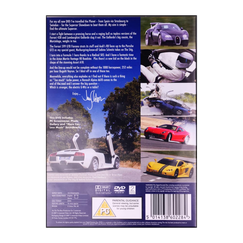Clarkson Supercar Showdown