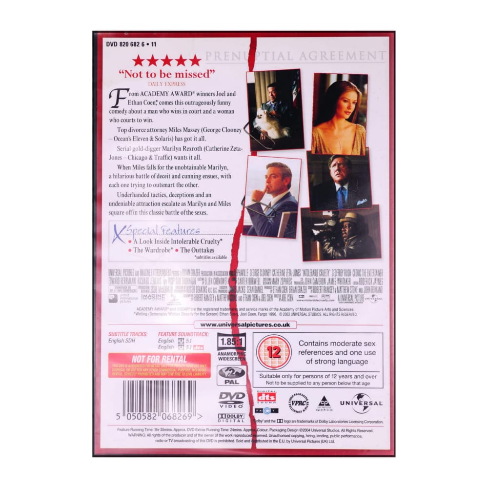 Intolerable Cruelty
