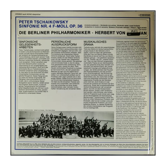 Herbert Von Karajan & Berliner Philharmoniker & Pjotr Iljitsch Tchaikovsky