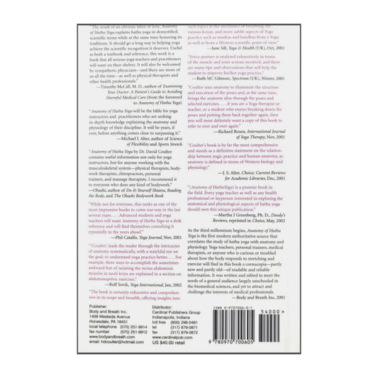 H. David Coulter: Anatomy Of Hatha Yoga