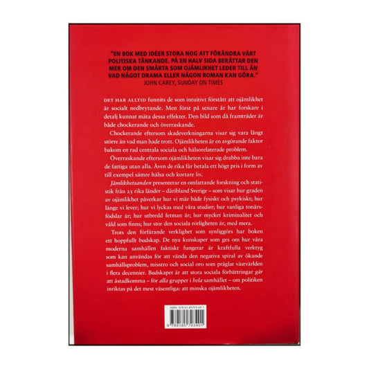 Kate Pickett & Richard Wilkinson: Jämlikhetsanden