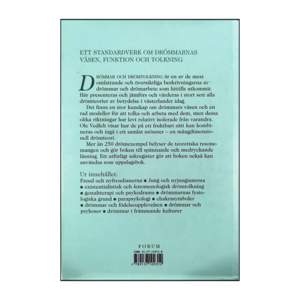 Ole Vedfelt: Drömmar Och Drömtolkning