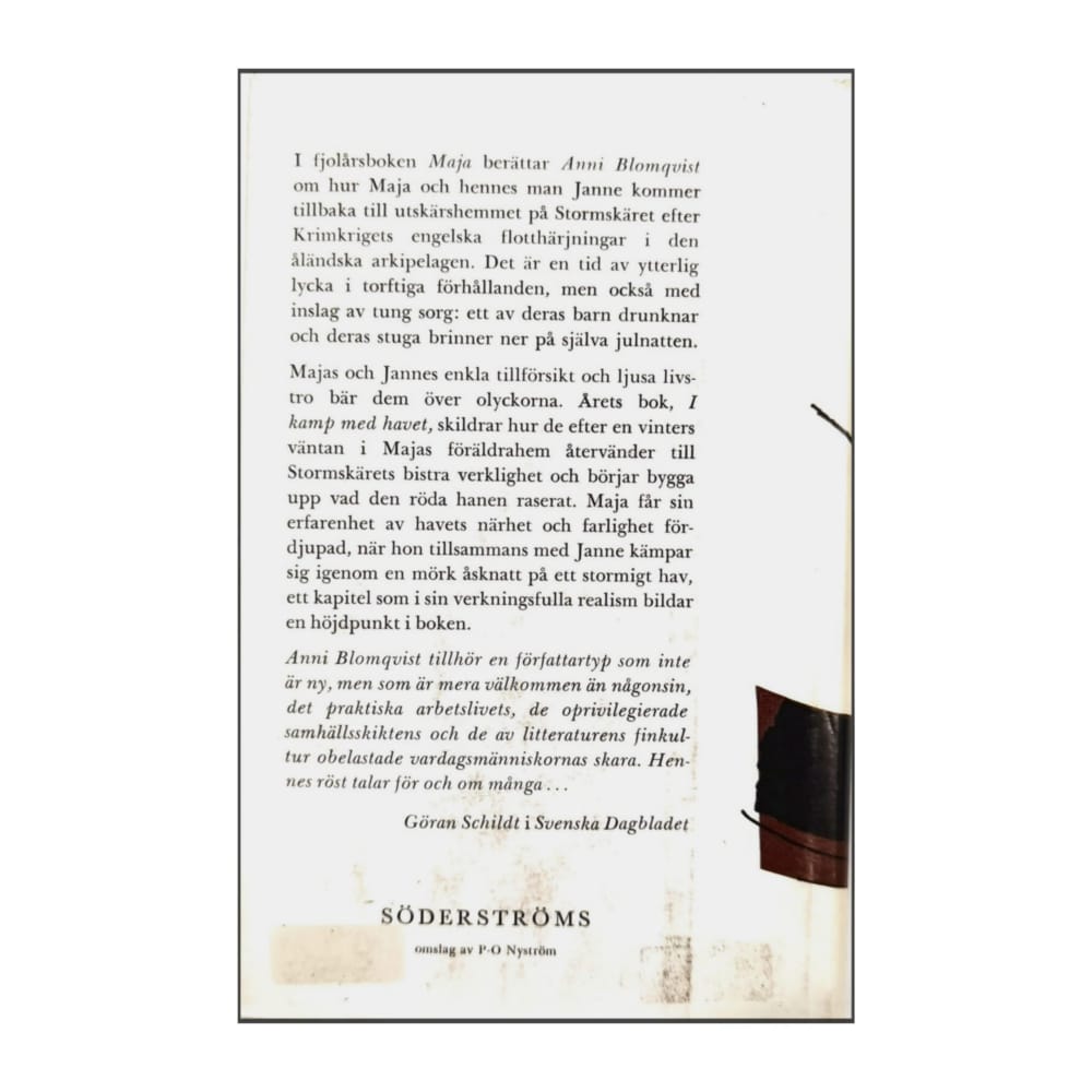 Anni Blomkvist: I Kamp Med Havet