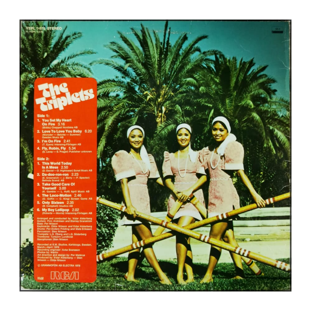 The Triplets: You Set My Heart On Fire