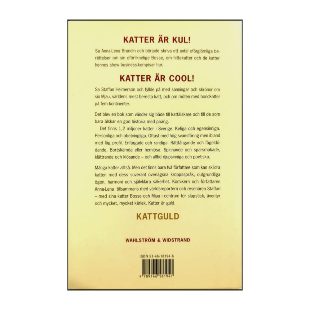Anna-Lena Bergelin & Staffan Heimerson: Kattguld