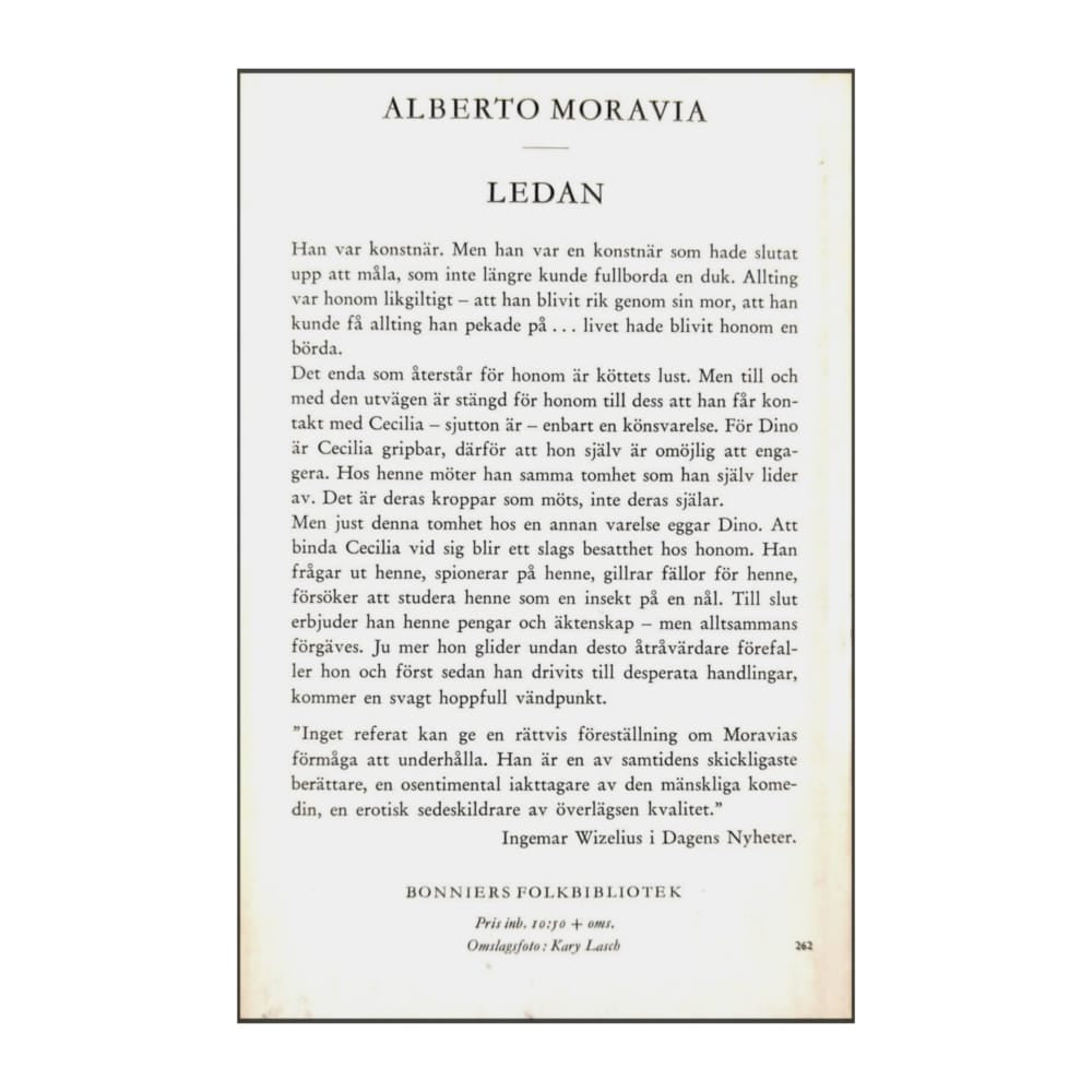 Alberto Moravia: Ledan