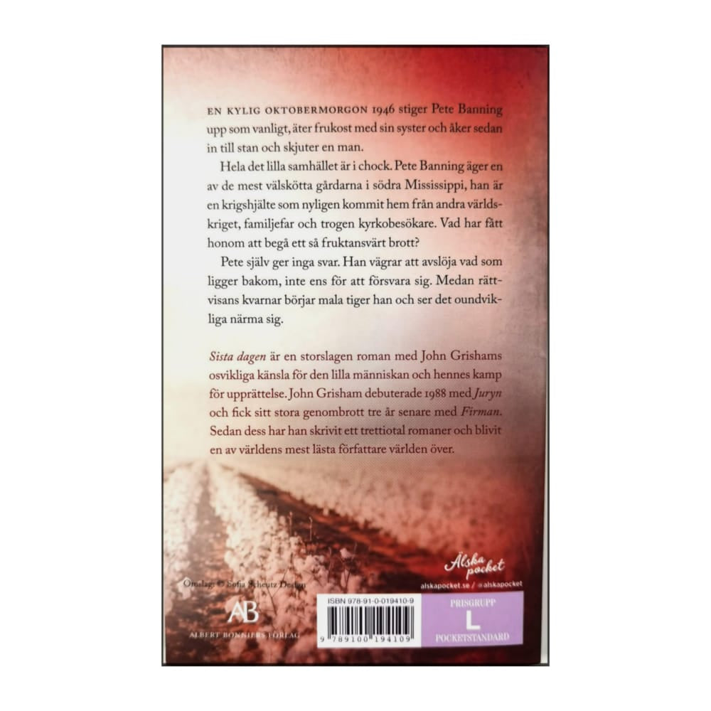 John Grisham: Sista Dagen
