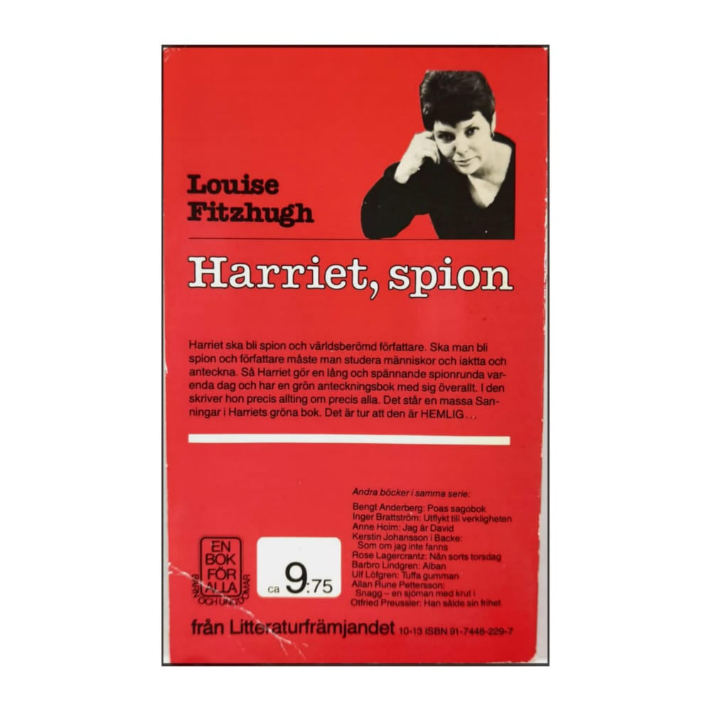 Louise Fitzhugh: Harriet Spion
